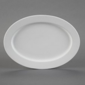 RIM 28574 Rimmed Oval Platter